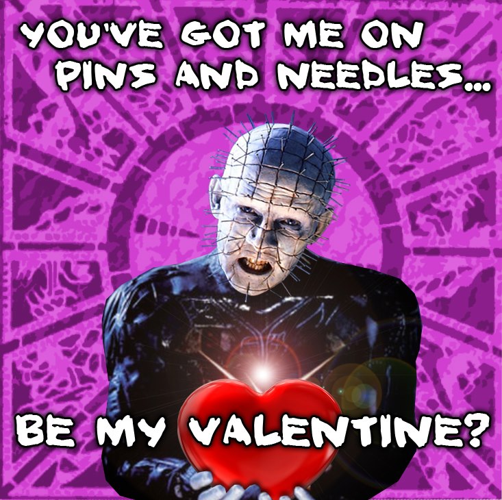 Wonderful Wonderblog Freddy In Space's 2013 Horror Movie Valentines!