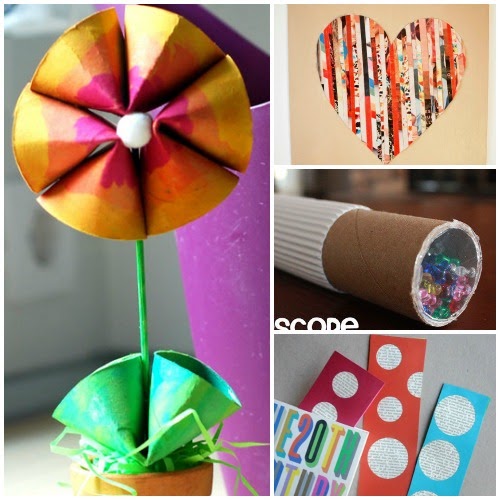 Recycle or upcycle craft for kids