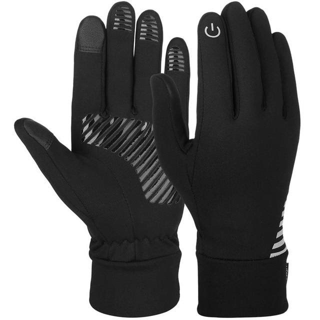 Men's Reflective Sports Touch Screen Winter Gloves