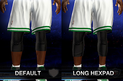 NBA 2K14 Long HexPad Knee Accessory