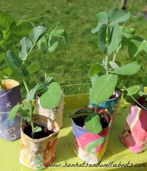 Sun Hats & Wellie Boots 10 Simple Recycled Plant Pots for Kids to make