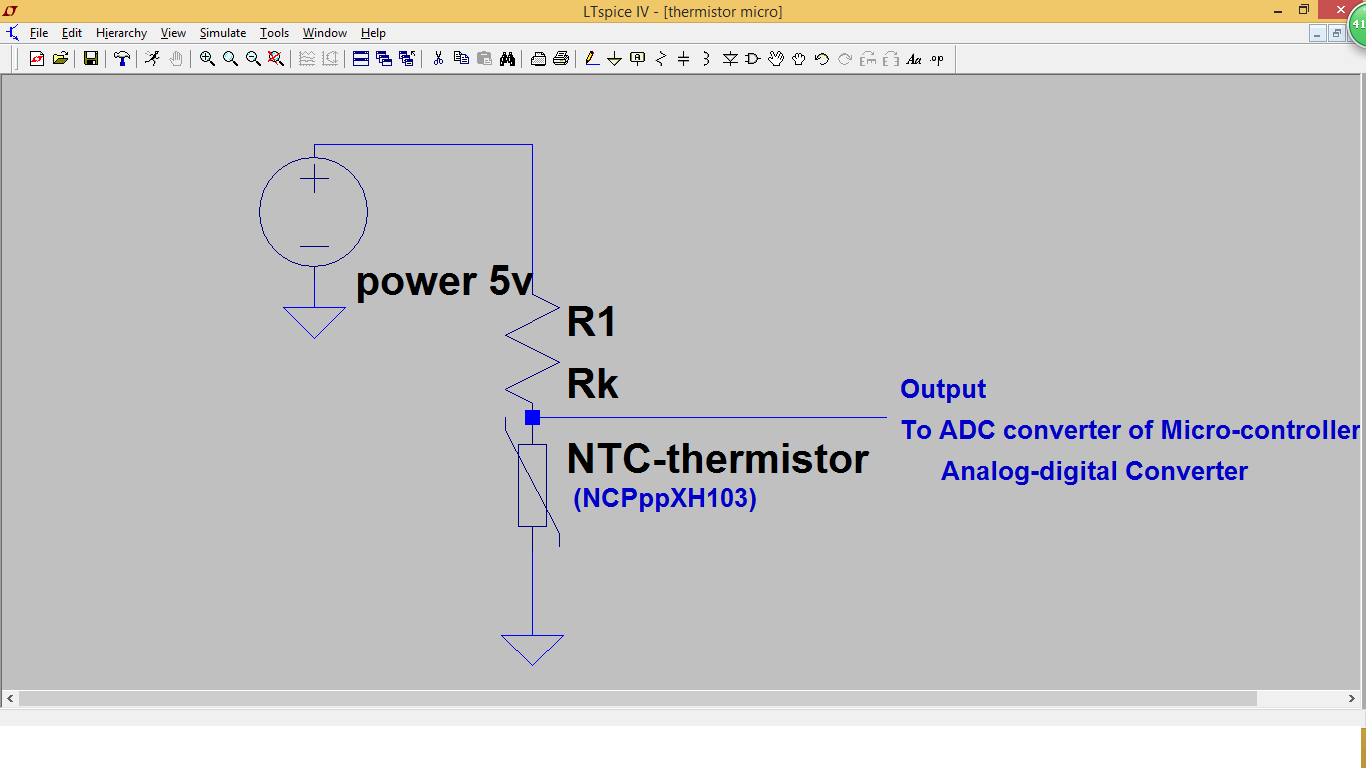 Arduino Temperature Thermistor Circuit And Calculation Code