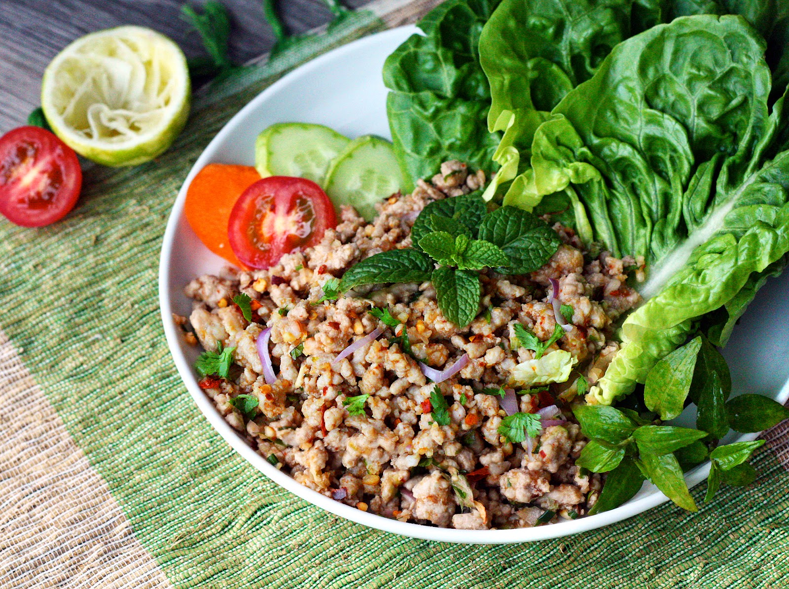 Alvin's Penthouse Kitchen: Larb Moo | Thai Spicy Ground Pork Salad