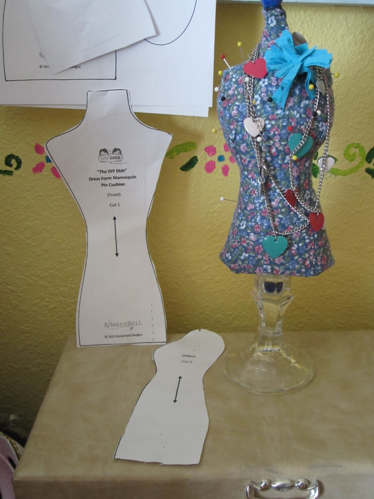 Another Day, Maybe... My pincushion/ jewelry mannequin doll