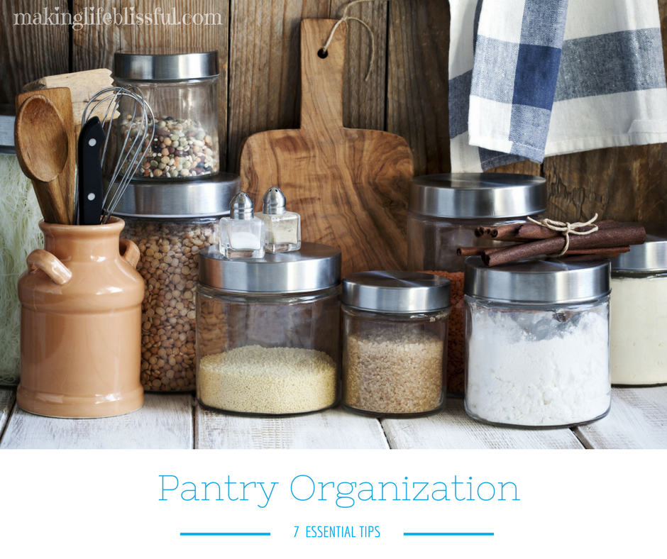 7 Easy Tips to Organize Your Pantry Making Life Blissful