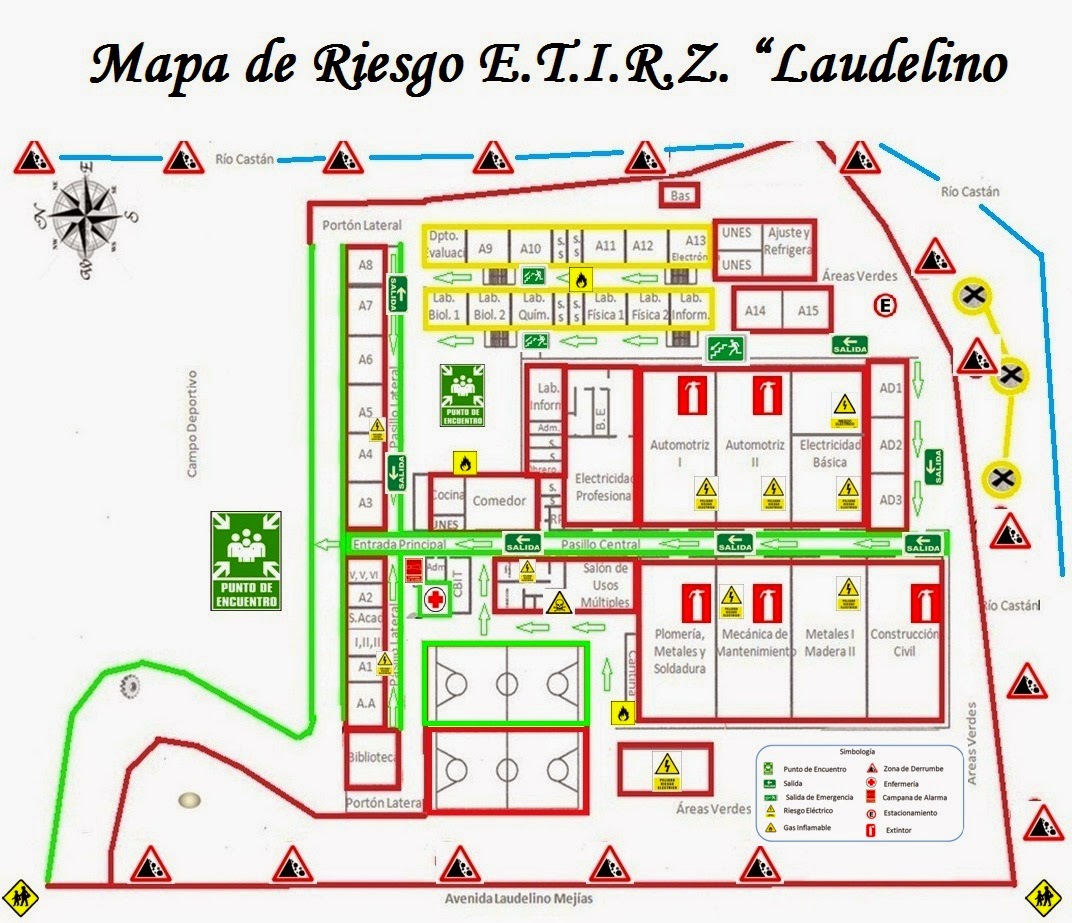 Mapa De Riesgo Etirz Laudelino Mejias