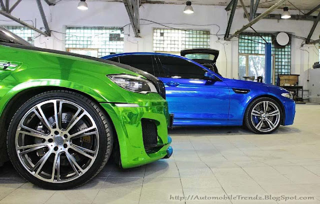 Awesome Cars - Which one you like, Blue or Green ?