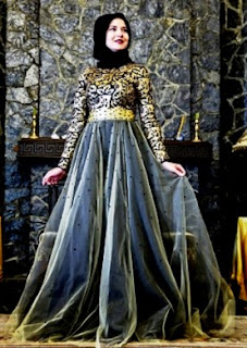 Long Dress Muslimah Modern Mewah Dan Elegan 11 Long Dress Muslimah Modern Paling Mewah Dan Elegan