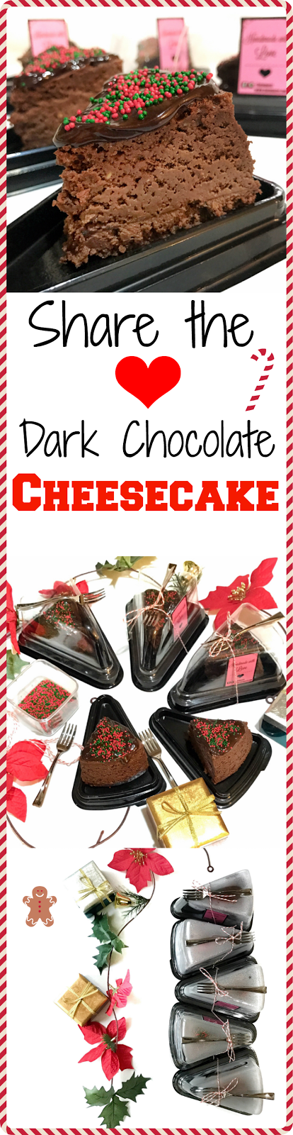 Cake christmas layer peppermint Dark Chocolate Cheesecake (Christmas Special) - Sherbakes