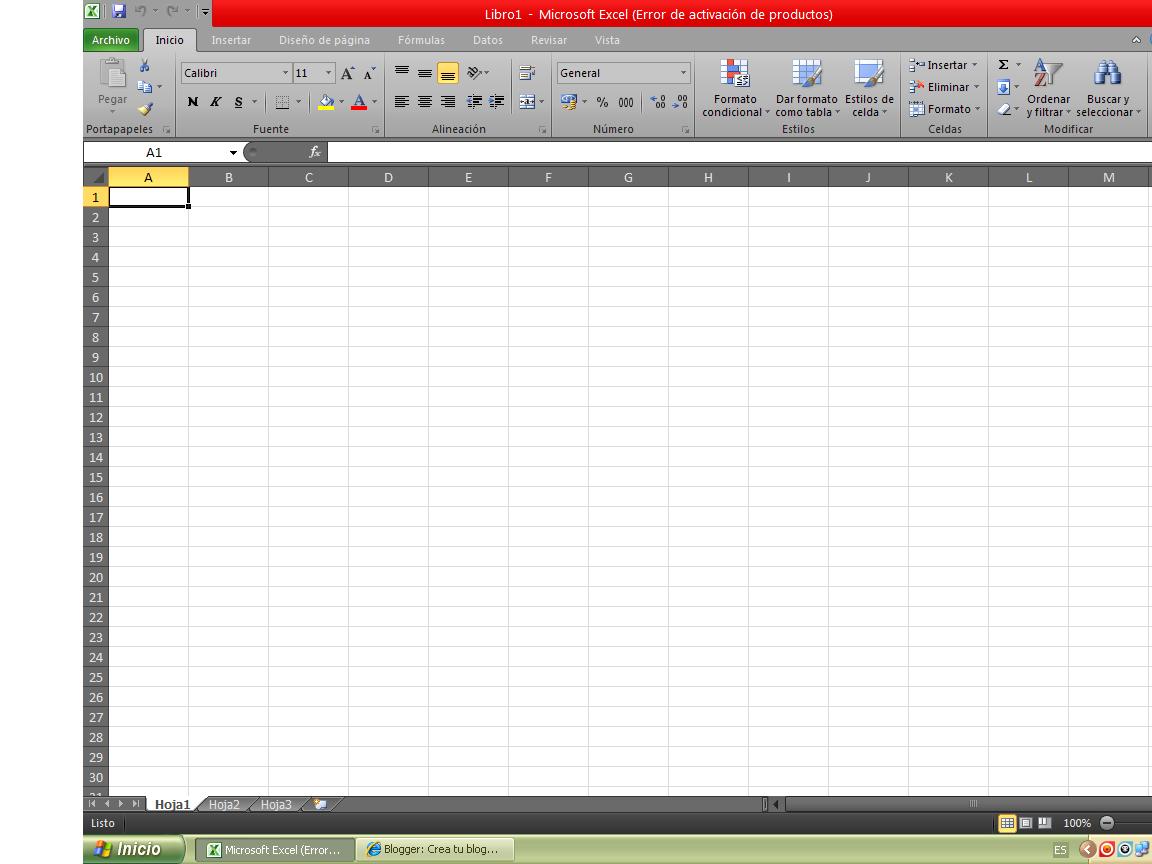 Tecnología: Excel
