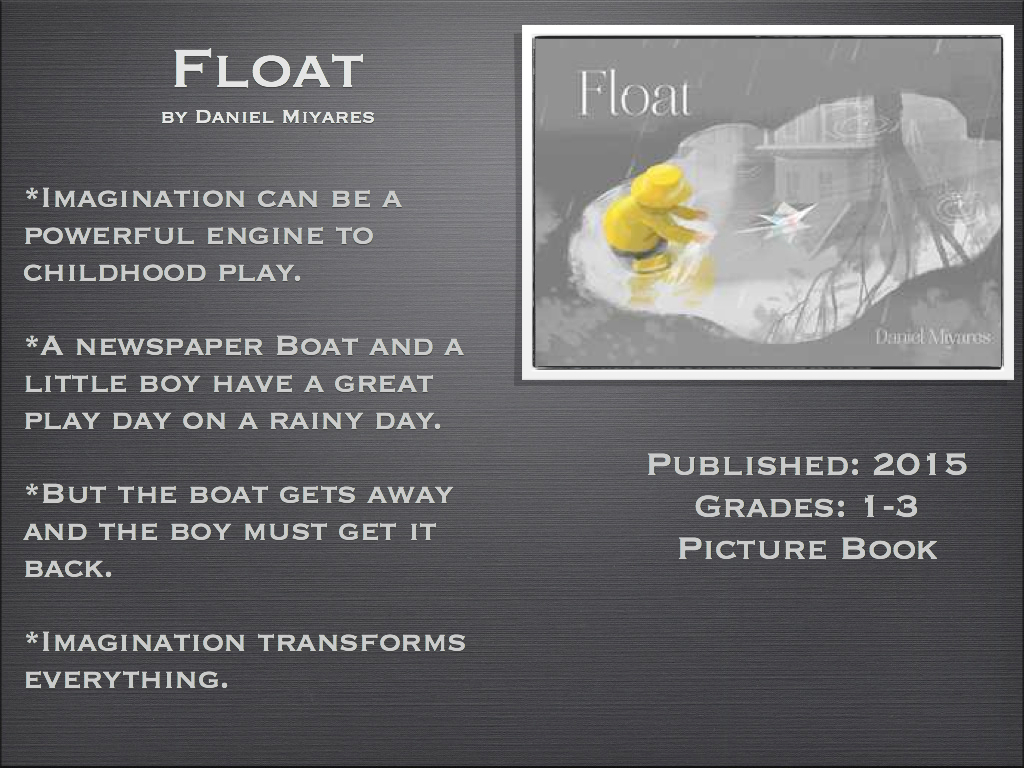 Young Adult Reading Machine Float by Daniel Miyares