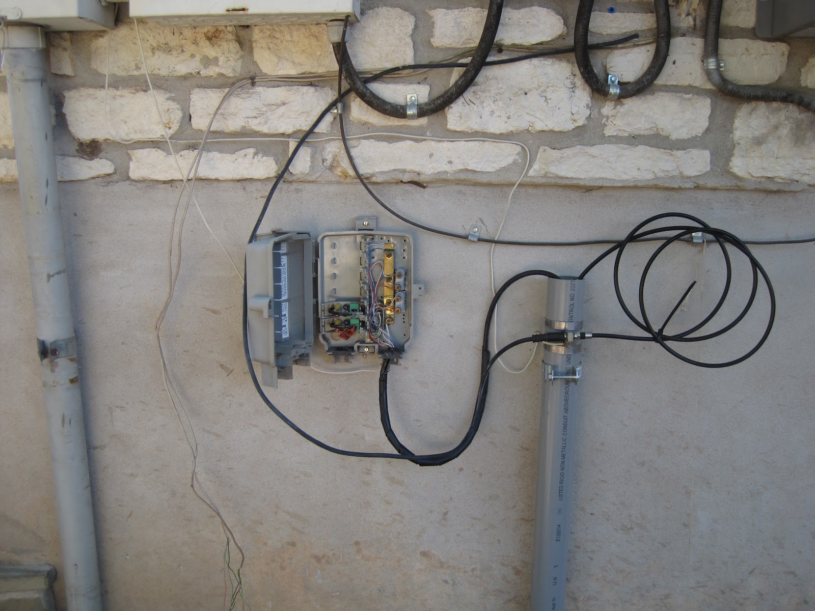 House Remodelling: Threading the new conduit