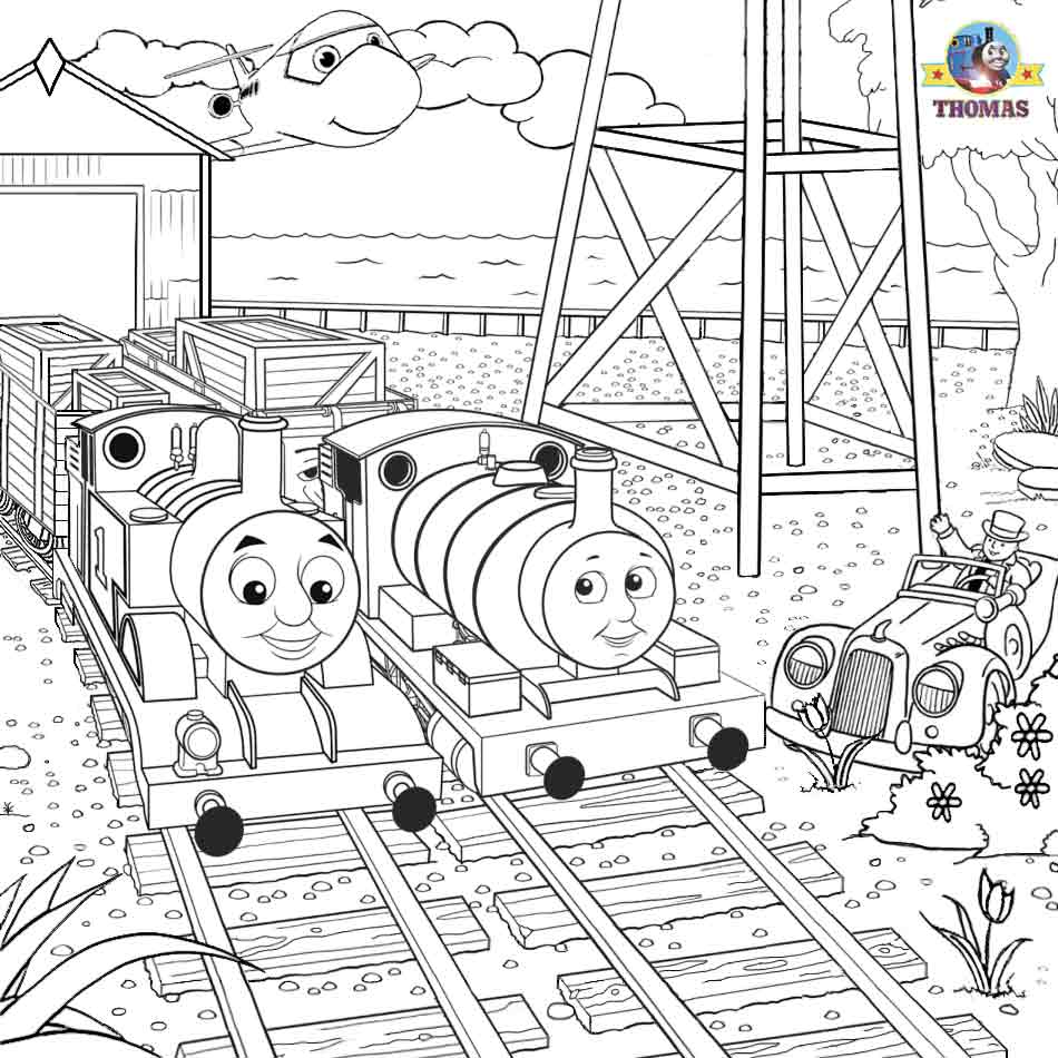 a day out with thomas coloring pages - photo #38