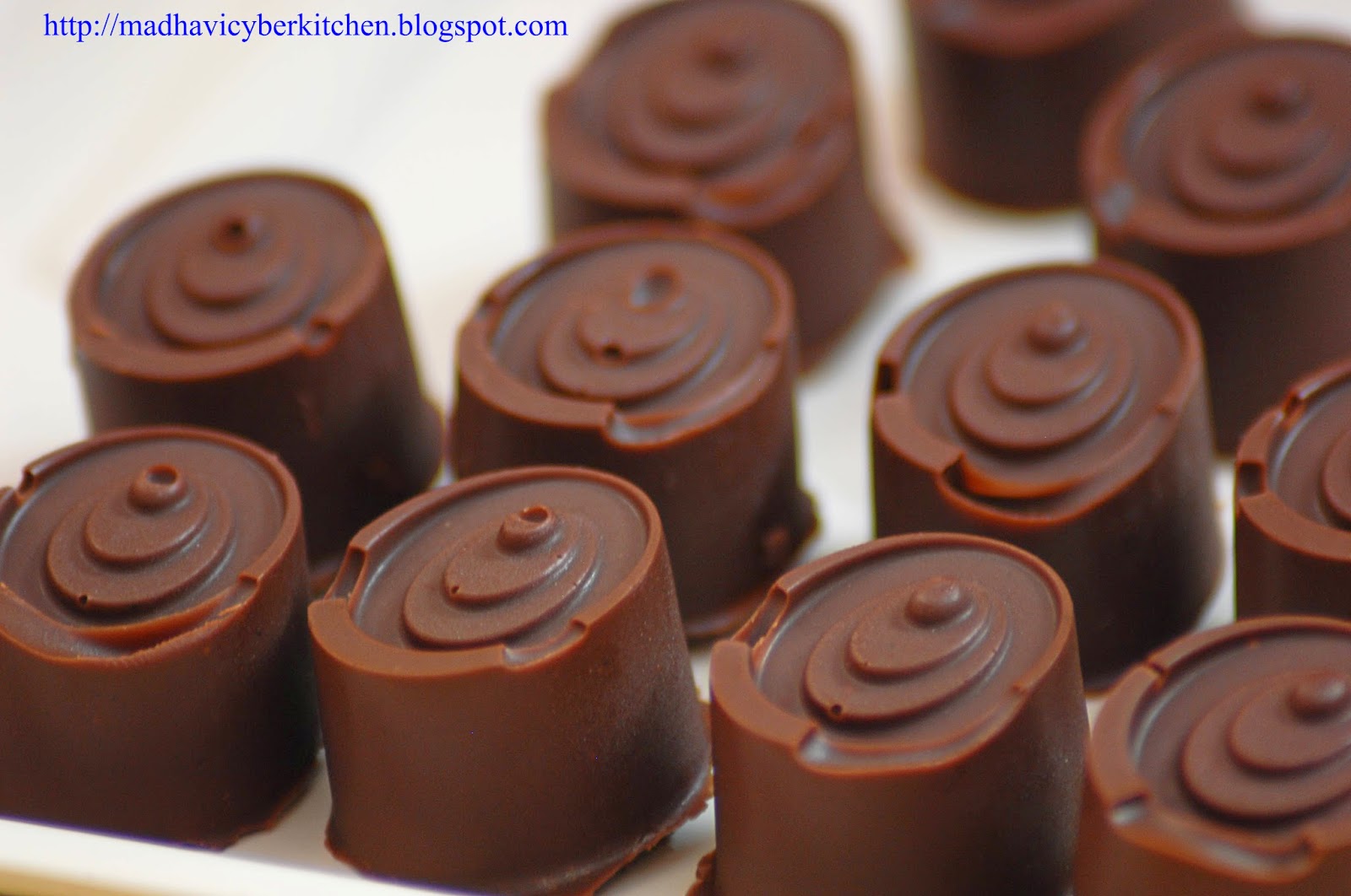 Madhavi's Cyber Kitchen Almond Praline Truffles