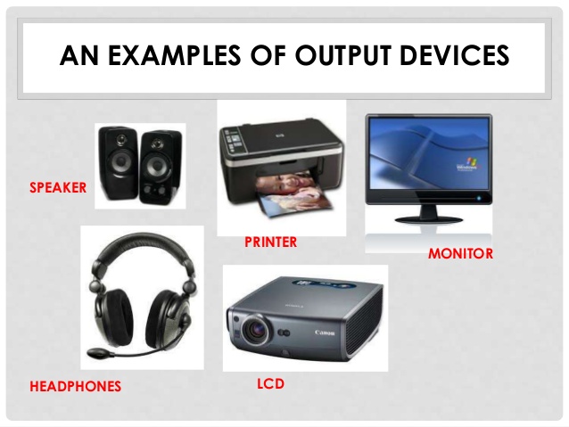 output devices media info
