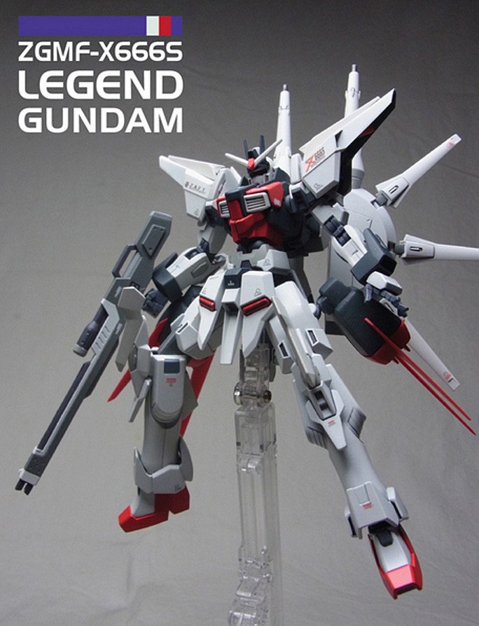 GUNDAM GUY HG 1/144 Legend Gundam Customized Build