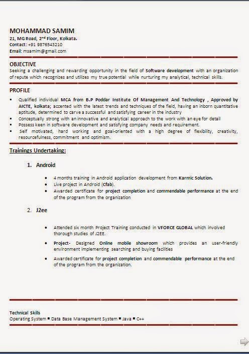 designing a resume
