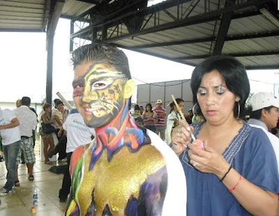 Programa del Carnaval en la ciudad de Puyo 2013