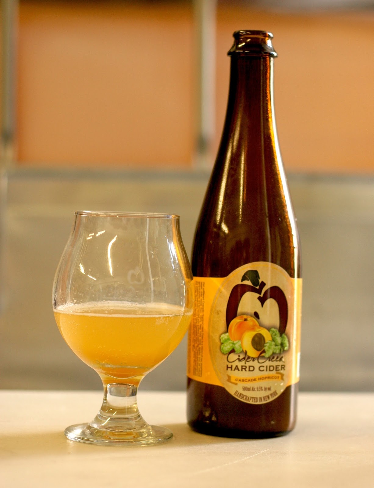 Along Came a Cider Cider Review Cider Creek Hard Cider's Cascade Hopricot (Pt 1 of the Hops