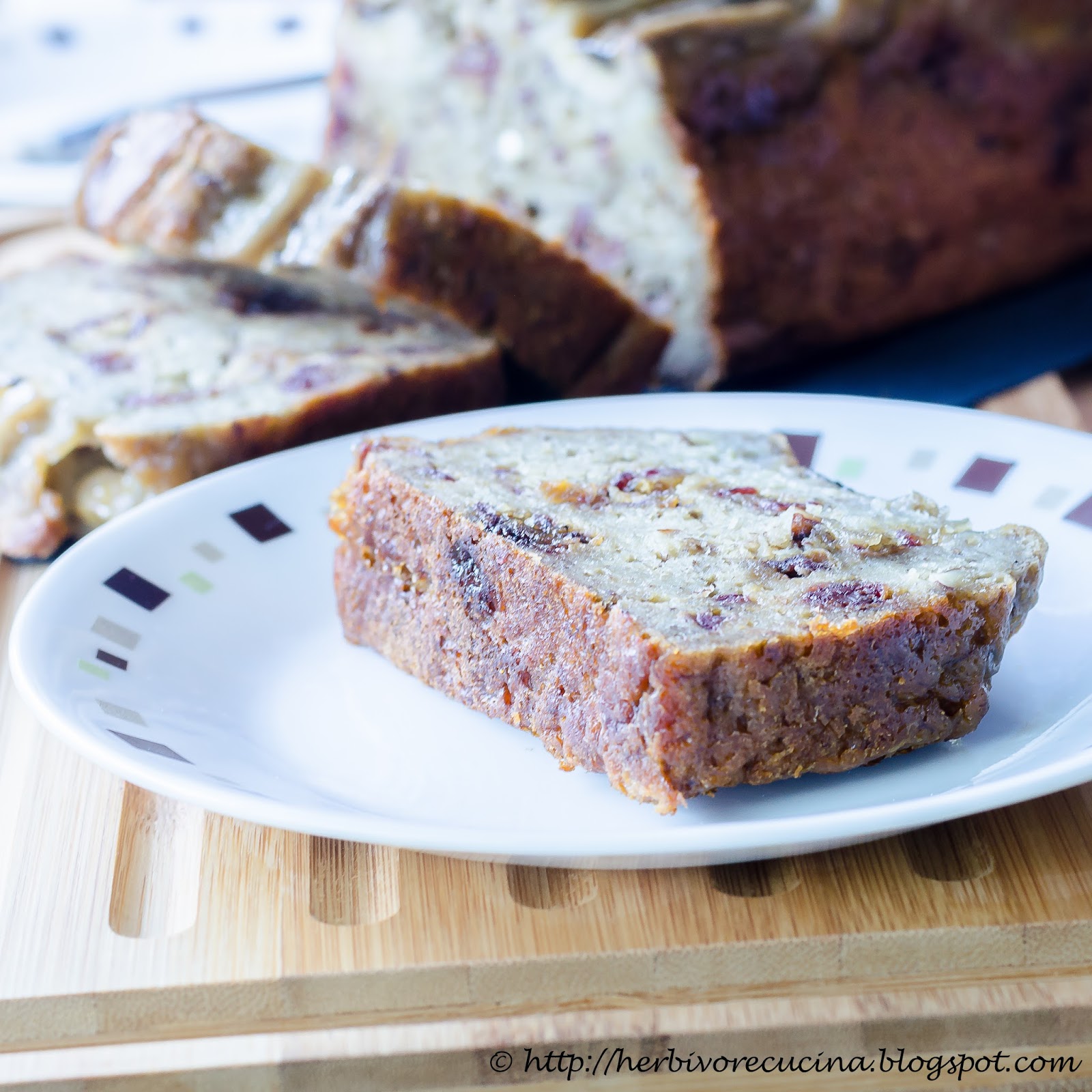 Herbivore Cucina Date Sweetened Banana Bread for BreadBakers