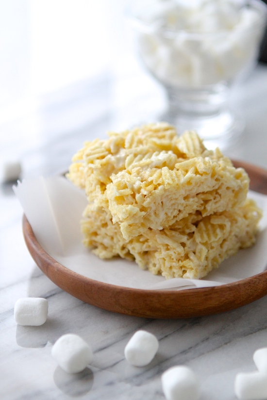 Khristelle RUFFLES MARSHMALLOW KRISPIE TREATS