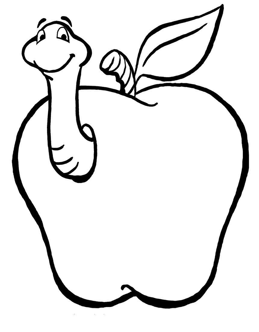 Free Printable Apple Pictures To Color