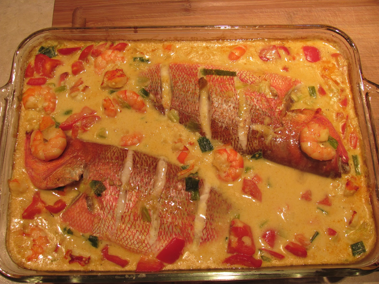 Anecdotes de Cuisine Vivaneau sauce lait de coco, cari, homard et