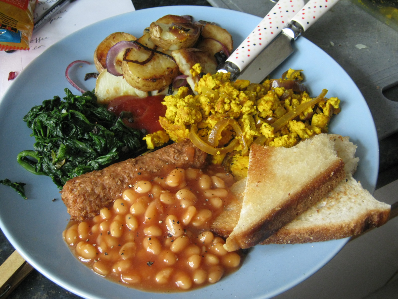 Vegan Student A Piece of Cake Vegan/Veggie Fry Up with Friends