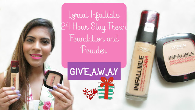 delhi blogger, free makeup, free makeup online, giveaway, international giveaway, loreal foundation powder giveaway, Loreal Infallible 24 Hour Stay Fresh Foundation Powder Giveaway, makeup giveaway, beauty , fashion,beauty and fashion,beauty blog, fashion blog , indian beauty blog,indian fashion blog, beauty and fashion blog, indian beauty and fashion blog, indian bloggers, indian beauty bloggers, indian fashion bloggers,indian bloggers online, top 10 indian bloggers, top indian bloggers,top 10 fashion bloggers, indian bloggers on blogspot,home remedies, how to