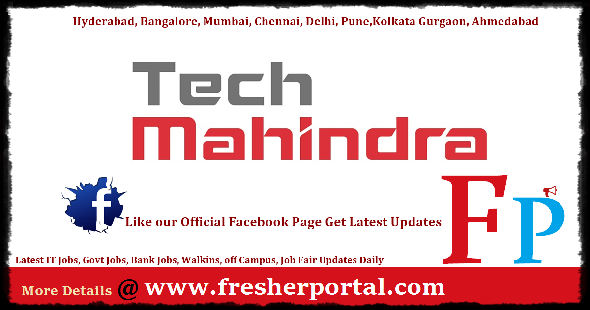 Tech Mahindra Walkin Drive On 23rd to 28th March 2015 For Fresher / Exp