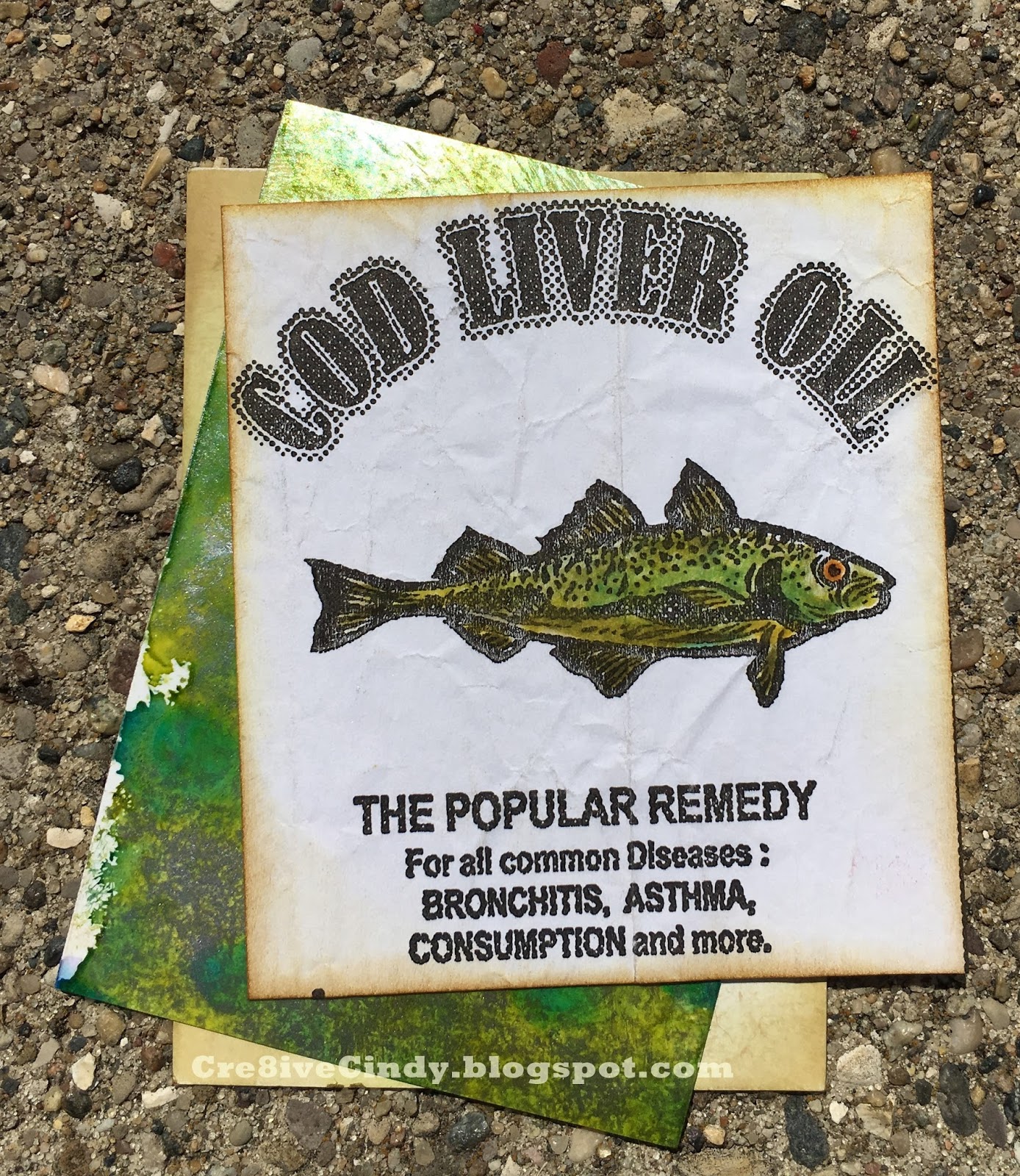 Cre8iveCindy Cod Oil Cards