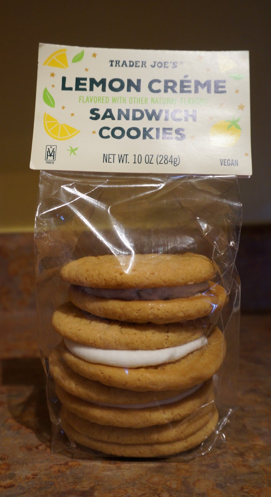 Exploring Trader Joe's Trader Joe's Lemon Creme Sandwich Cookies