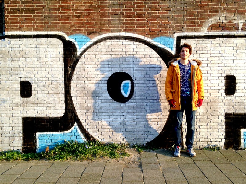 pop street art in NDSM-werf Amsterdam