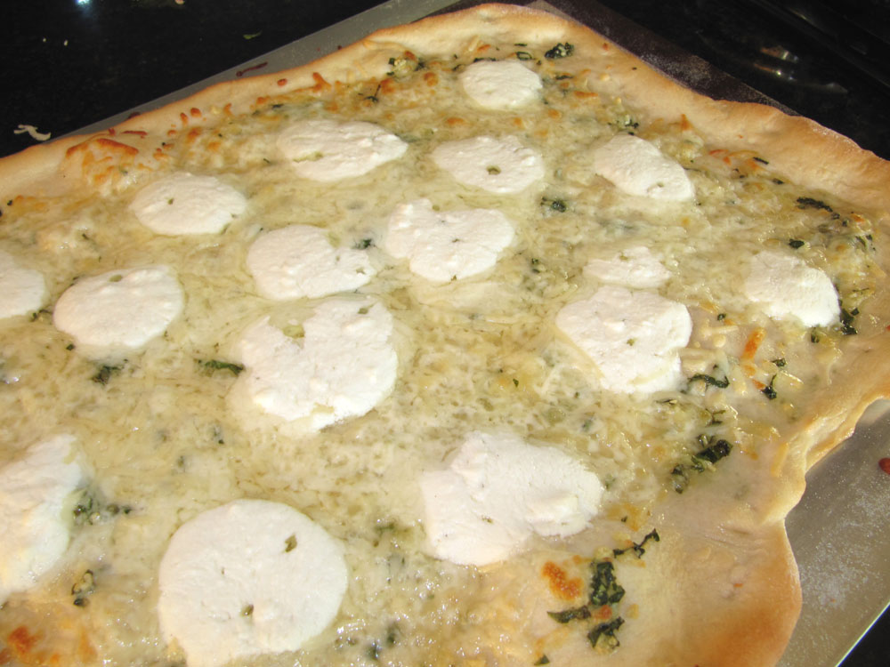 This Is Beige Whitestone Pizza (Plus Two)