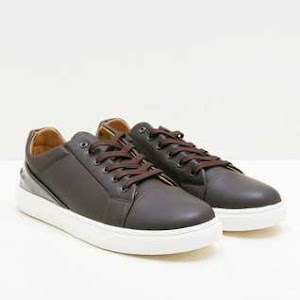 Men HYS Sports Sneakers Brown