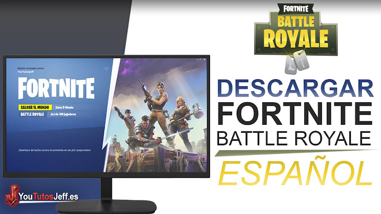 Como Descargar Fortnite Battle Royale para PC GRATIS ESPAÑOL - Facil y Rapido