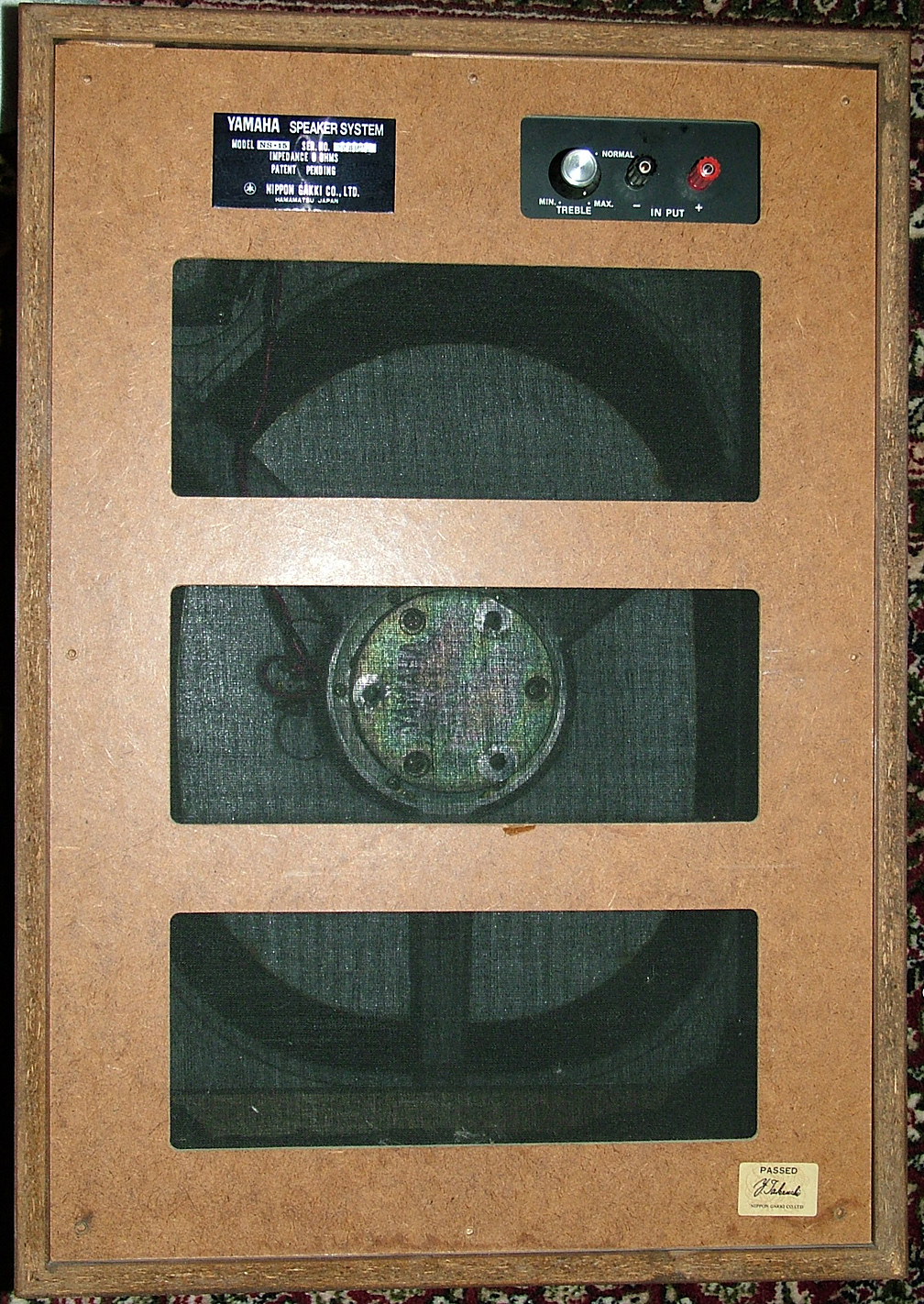 The Robb Collections Extremely Rare Japanese Stereo Speakers YAMAHA NS15