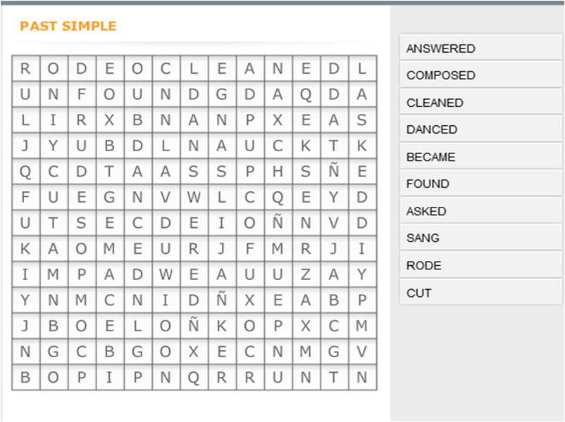 English and ITC Alphabet Soup