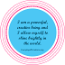 Daily Affirmations 20 September 2017