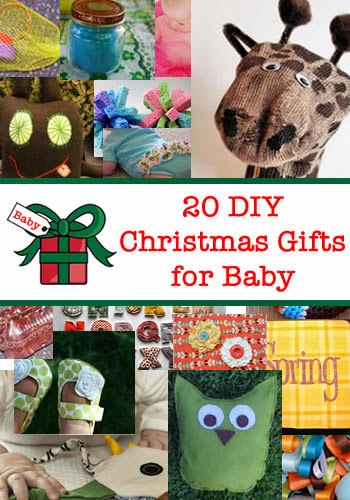 20 DIY Christmas Gifts for Baby - Handy DIY