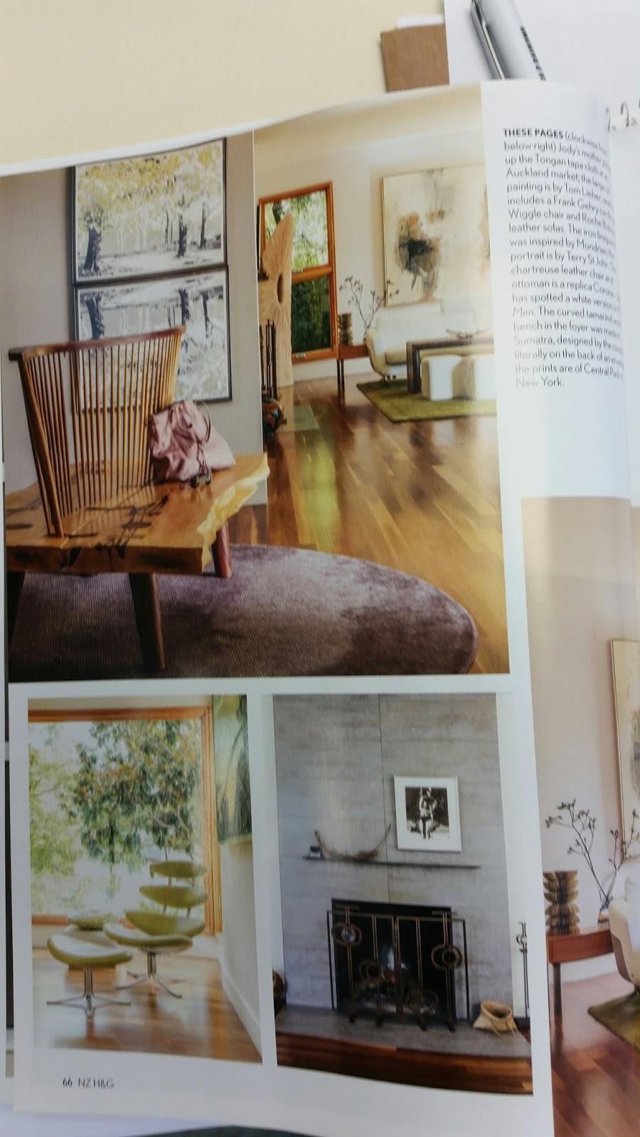 about last weekend Our house in NZ Home & Garden