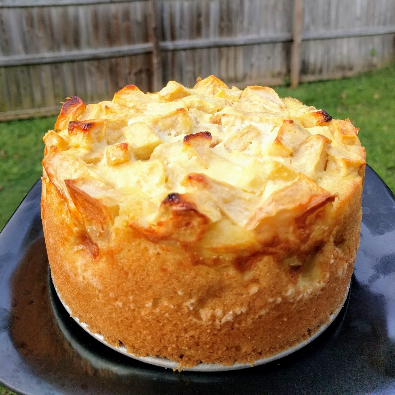 Jenny Bakes: Apfel Quark Kuchen - Apple Quark Cake