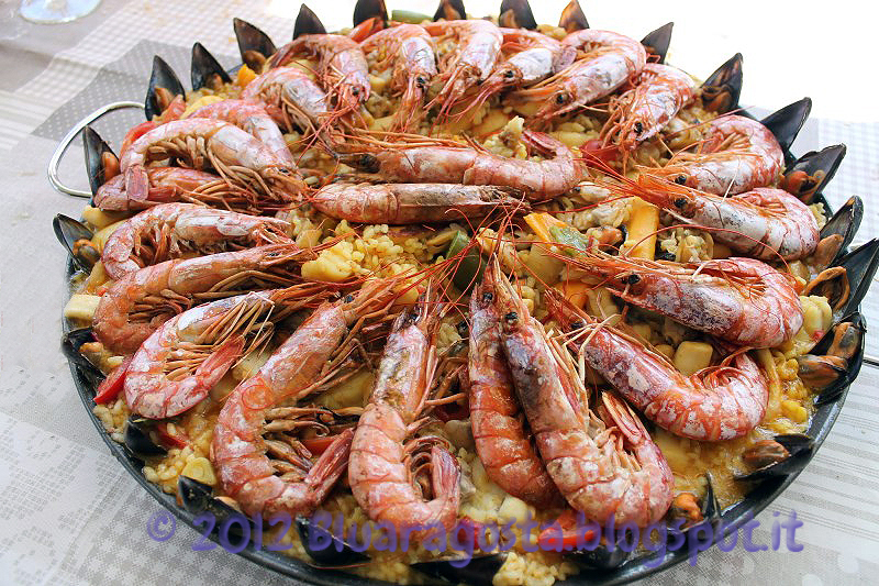 Paella de marisco dalla Spagna con amore Ricetta ed ingredienti dei