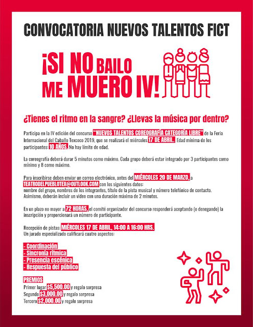 concurso del baile feria del caballo texcoco 2019