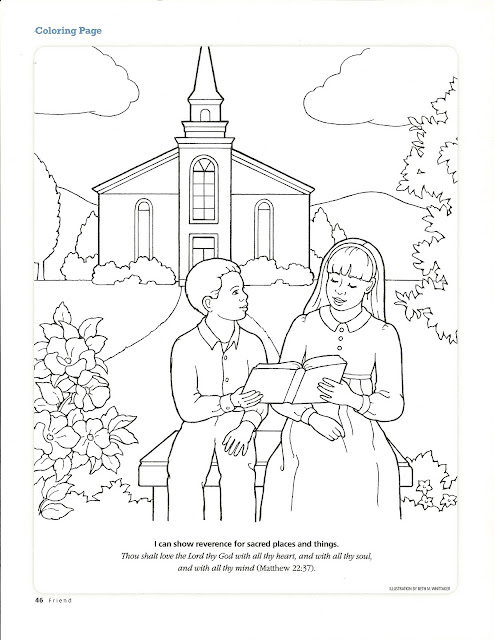 sabbath day coloring pages and activities - photo #29