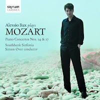 Alessio Bax, Mozart piano concertos no. 24, 27; Southbank Sinfonia, Simon Over, SIGNUM SIGCD 321