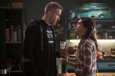 Image of Ryan Reynolds and Morena Baccarin in Marvel's Deadpool Movie