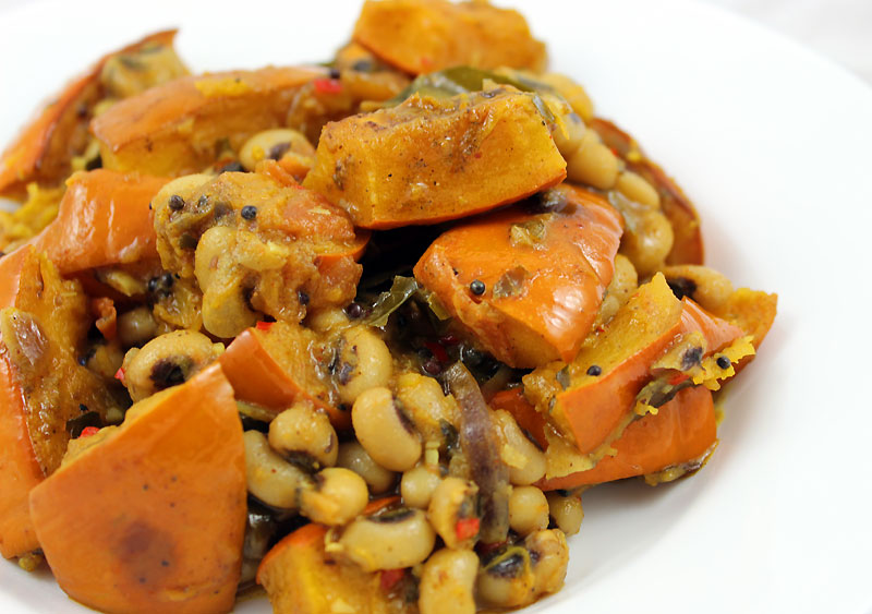 BlackEyed Pea Pumpkin Curry Healthy Vegetarian Recipes