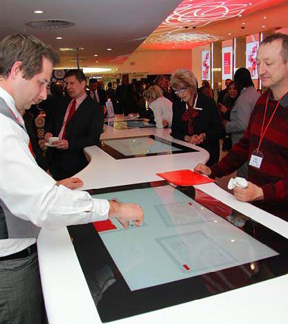 Table Surface dans l'agence ABSA