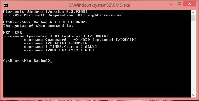 How to change adminother account password using cmd  Chand2 Like